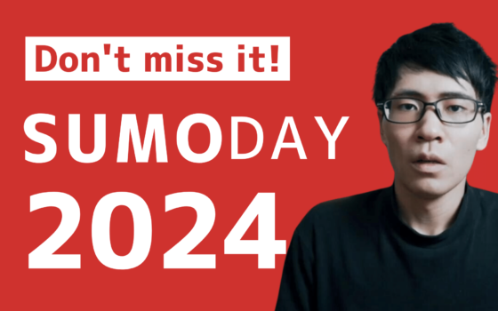 A man with glasses is pictured against a red background with the text "Don't miss it! SUMODAY 2024.
